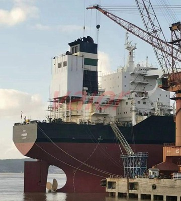 Exhaust Gas Cleaning System used on sea ships.