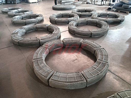 9 sets of IGG scrubber demisters are ready in Wojun workshop.