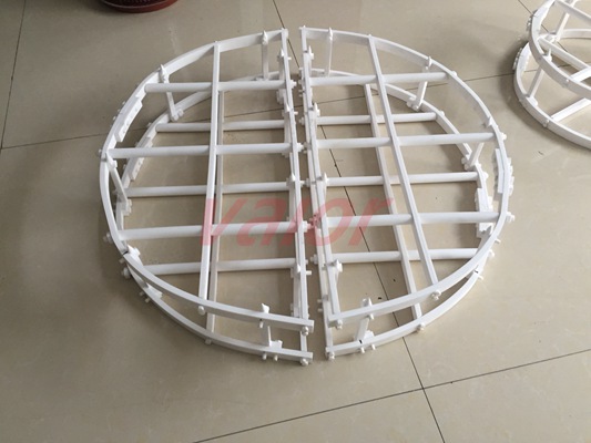 Pre-assemble PTFE grids and check it.